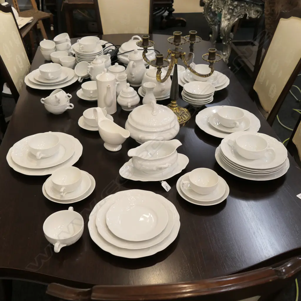 LARGE GERMAN ROSENTHAL DINNER SET  X PIECES  Image 1++