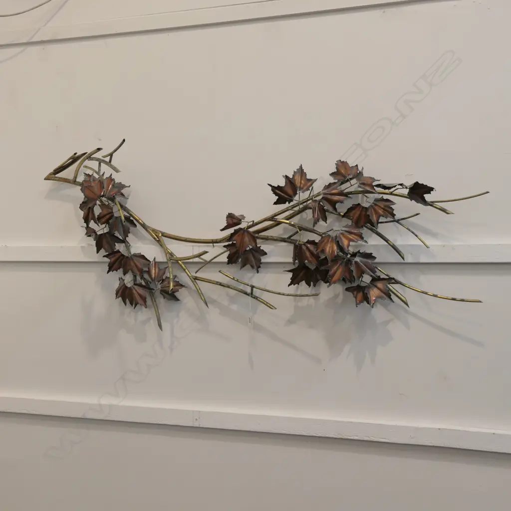 RETRO METAL WALL HANGING BY J OLIVER L 1200MM Image 1++