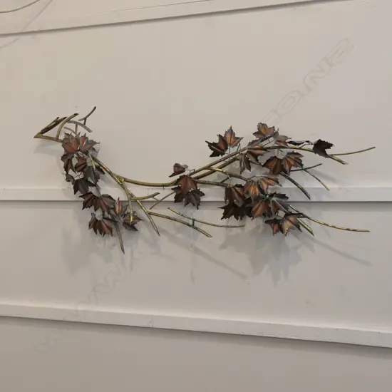 RETRO METAL WALL HANGING BY J OLIVER L 1200MM