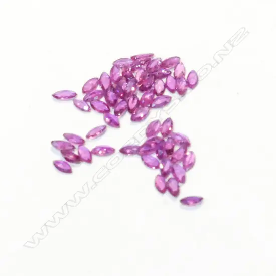 ASST 5 CT RUBY NAVETTE CUT