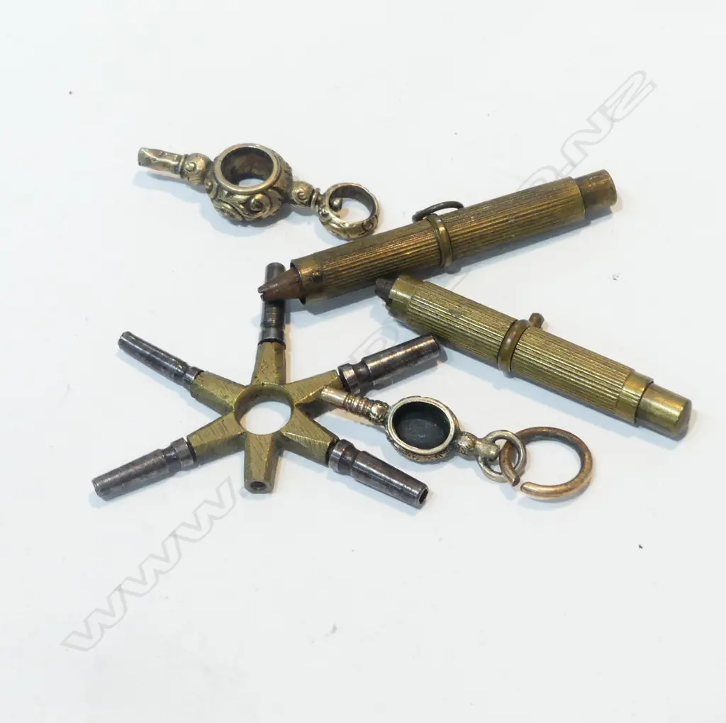 5 ASST POCKET WATCH KEY WINDS  Image 1++