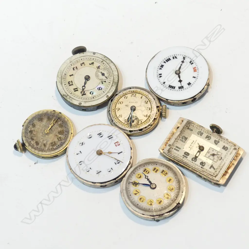 7 ASST WRIST WATCH MOVEMENTS Image 1++