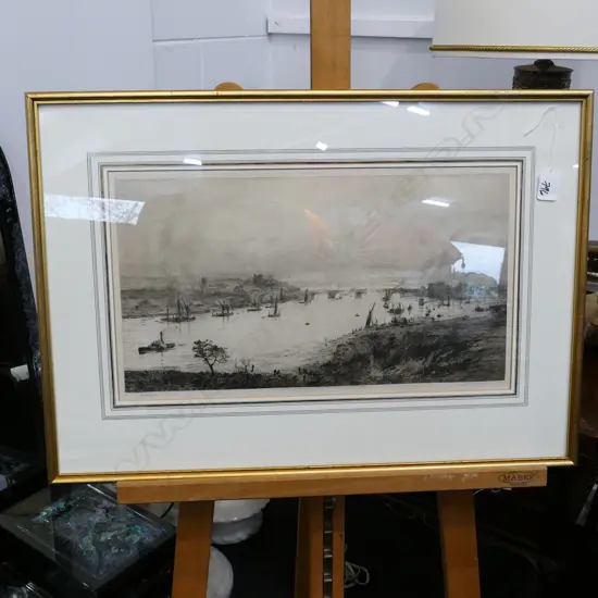 WILLIAM LIONEL WYLIE ENGRAVING 'CITY OF ROCHESTER'