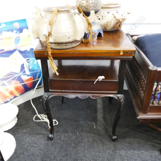 EDW. ENVELOPE FOLDING CARD TABLE