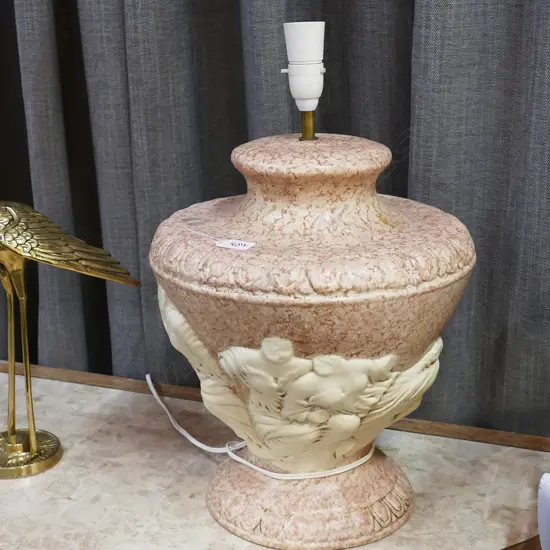 LARGE CERAMIC LAMP BASE H 500 MM