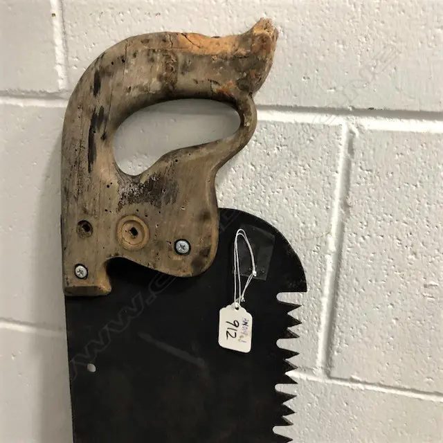 ONE MAN (GREAT AMERICAN?) TOOTH CROSSCUT SAW Image 1++