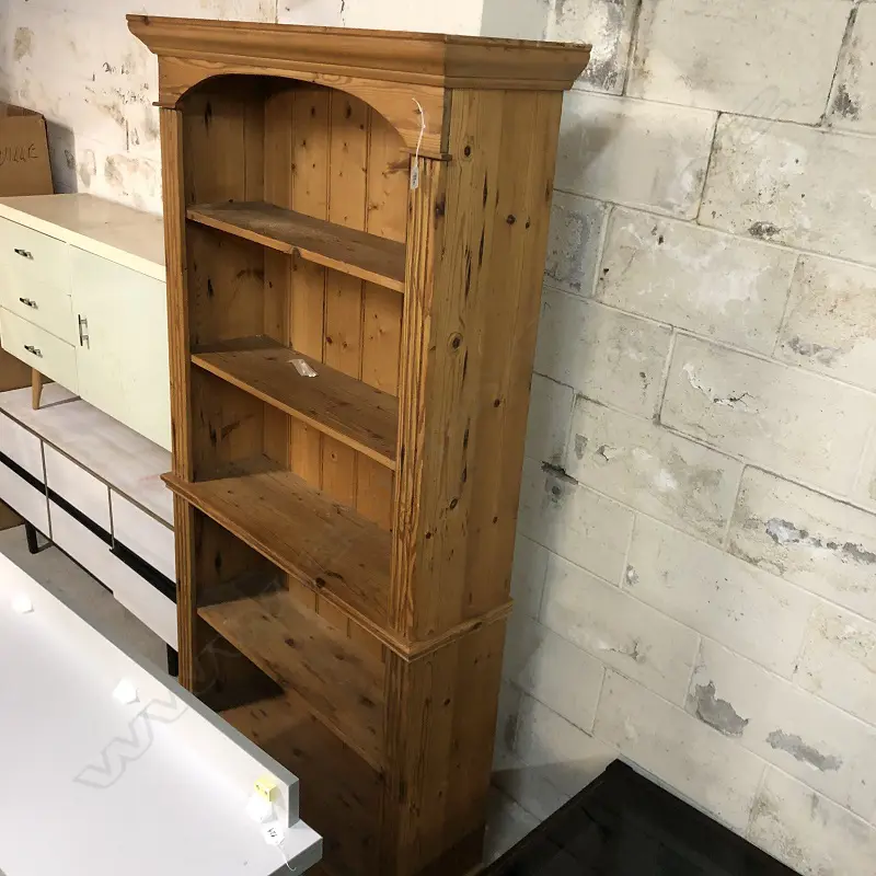 TALL PINE ANTIQUE COUNTRY STYLE BOOKCASE Image 1++