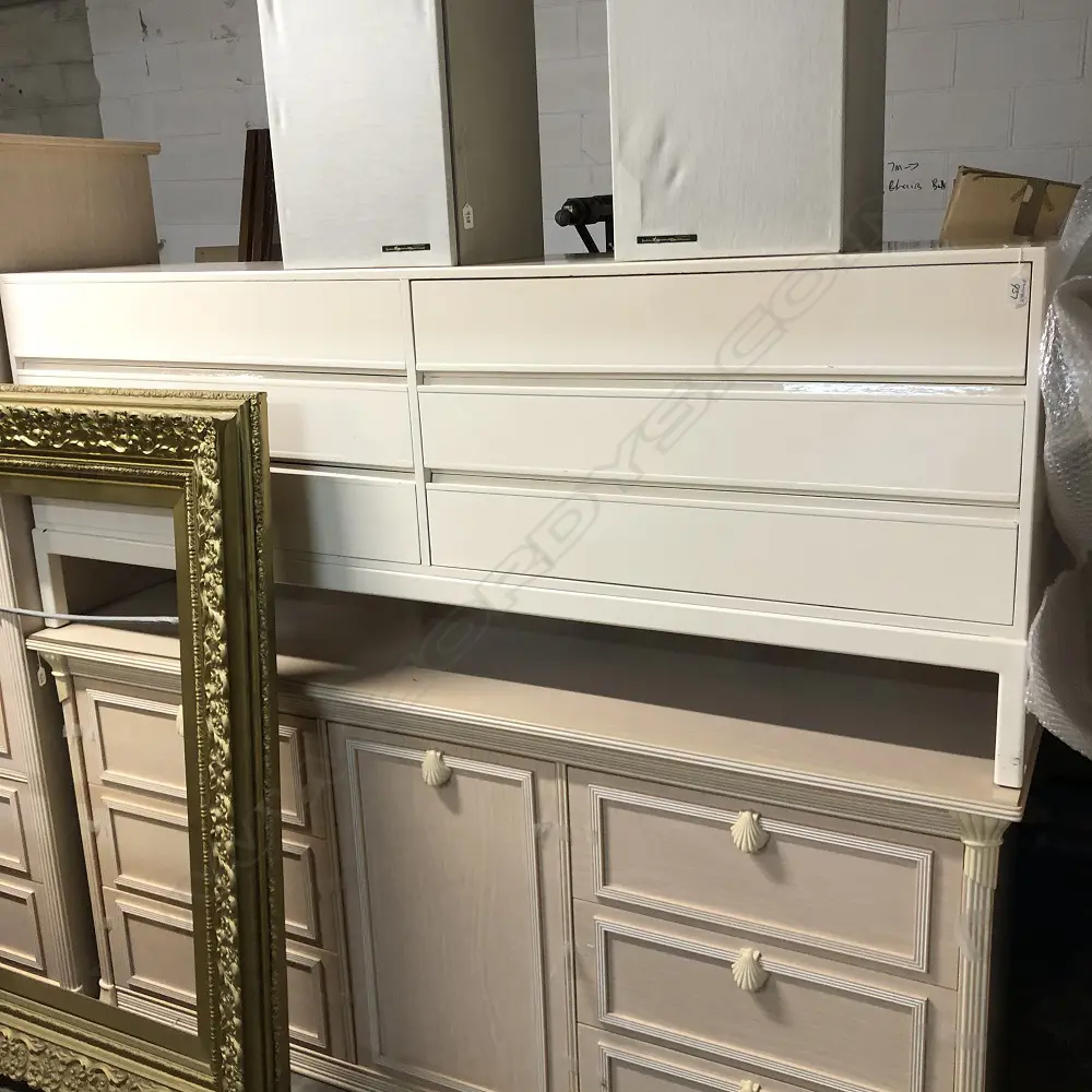 6 DRAWER LACQUER CHEST L 1830 MM Image 1++