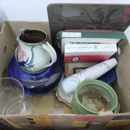 LOT ASST INCL DENBY JARDINIERE / HUTSCHENREUTHER ETC