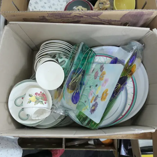 WEDGWOOD LUNCHEON SET & CORSO DI FIORE CHINA ETC