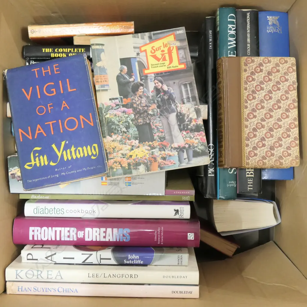 BOX LOT ASST. BOOKS Image 1++