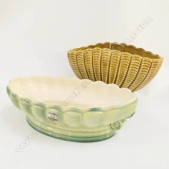 2 TITAN STUDIO VASES H 160 MM