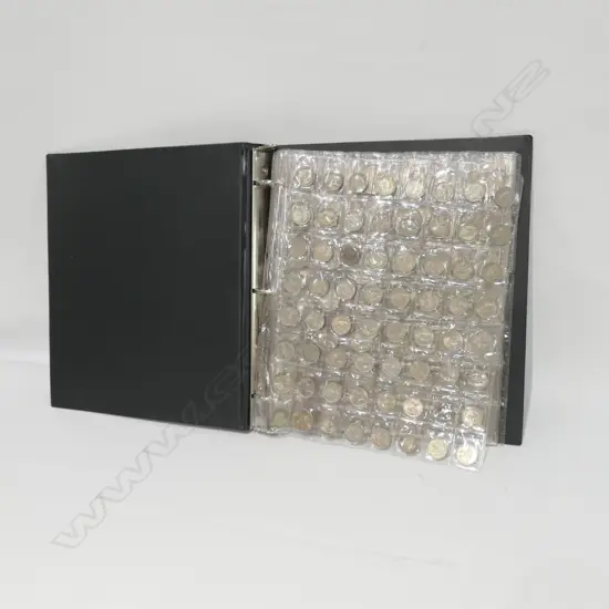 ALBUM AND THREE BAGS OF NZ COINS 