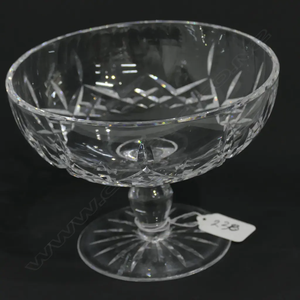 WATERFORD COMPORT DISH AF SMALL CHIP 160MM DIA Image 1++