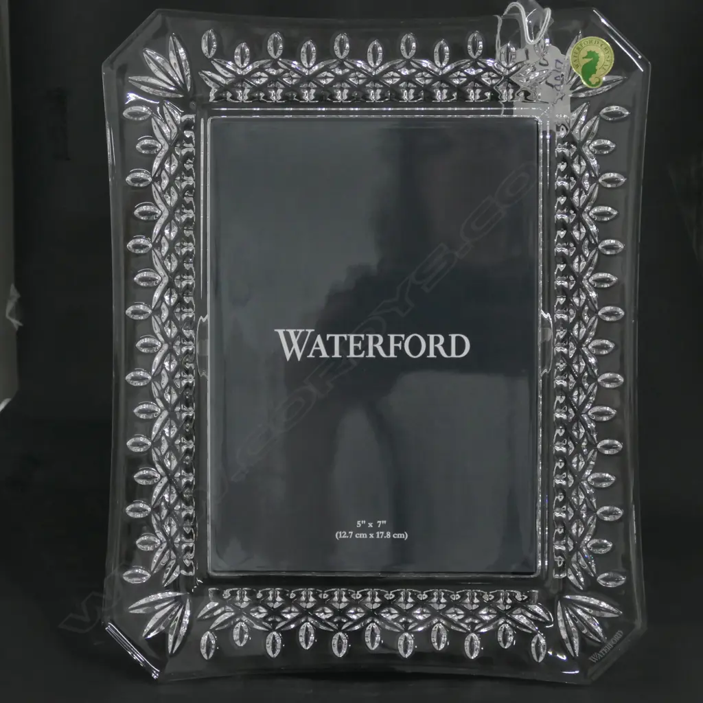 WATERFORD CRYSTAL PICTURE FRAME 5 X 7" Image 1++