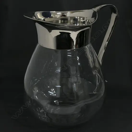 SILVER PLATE WATER JUG 220MM H