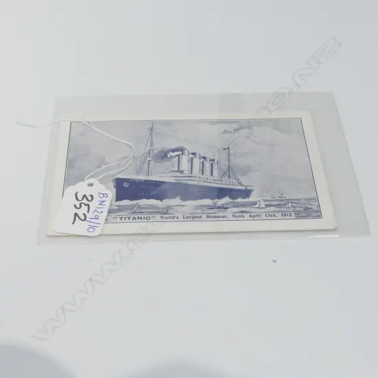 RMS TITANIC POSTCARD
