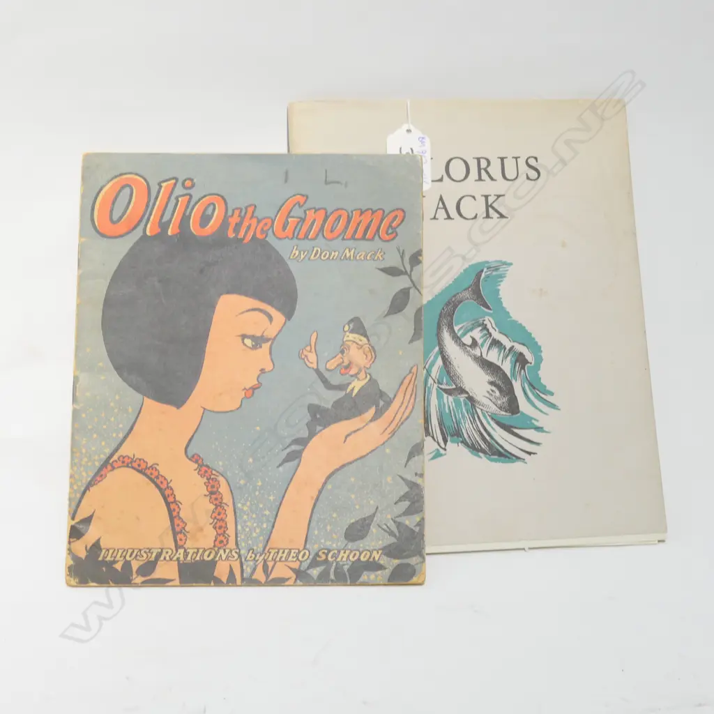 RARE COPY THEO SCHOON 'OLIO THE GNOME' PLUS ONE OTHER Image 1++