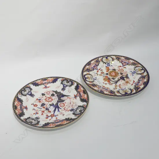 TWO DERBY PLATES  1789 AND 1820