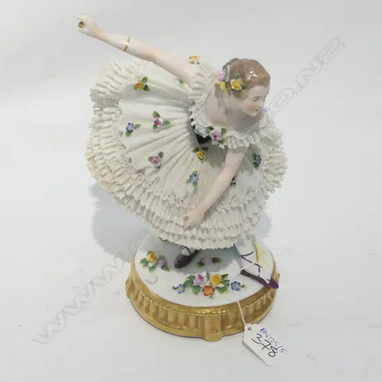 GERMAN DANCER FIGURINE 260MM H
