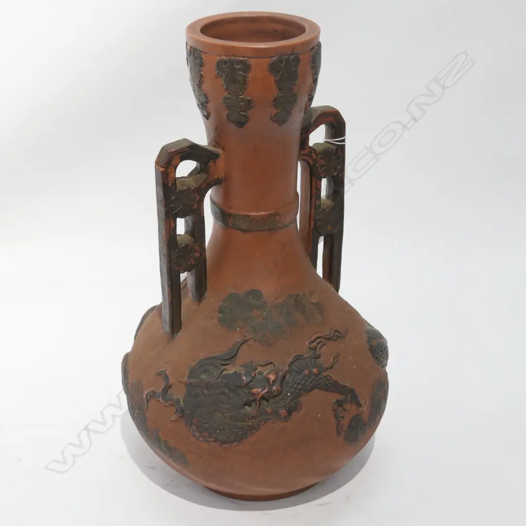 JAPANESE DRAGON VASE - H.300MM Image 1++