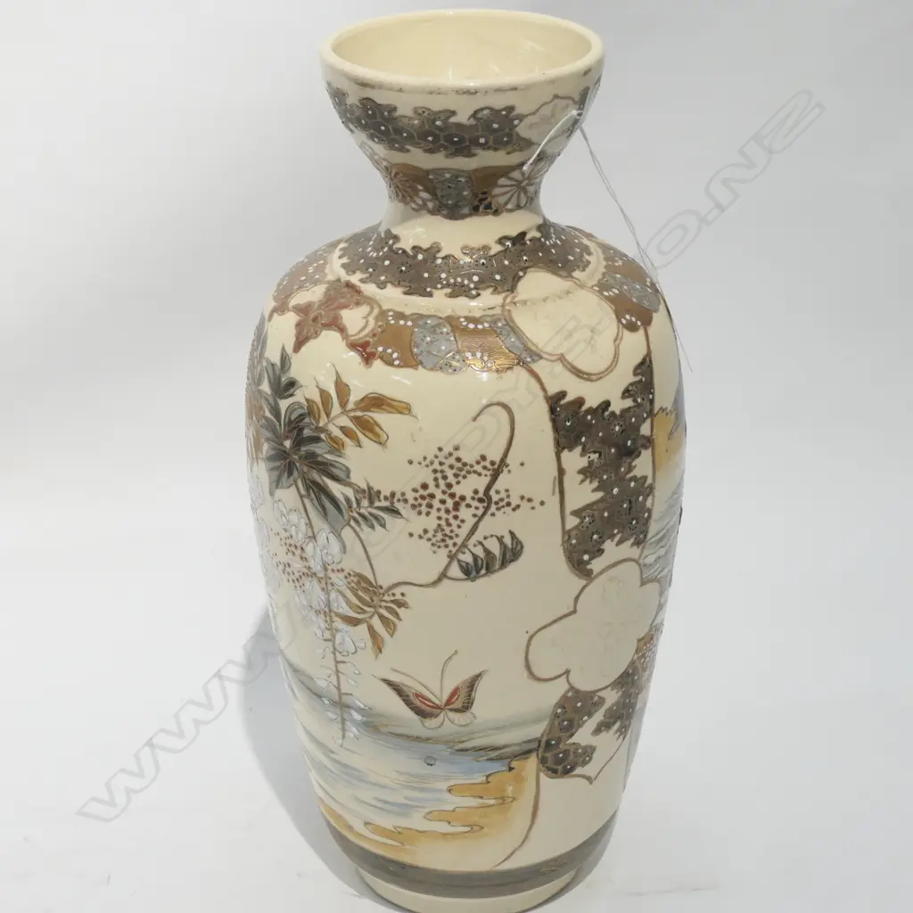 LARGE SATSUMA VASE H. 320MM Image 1++