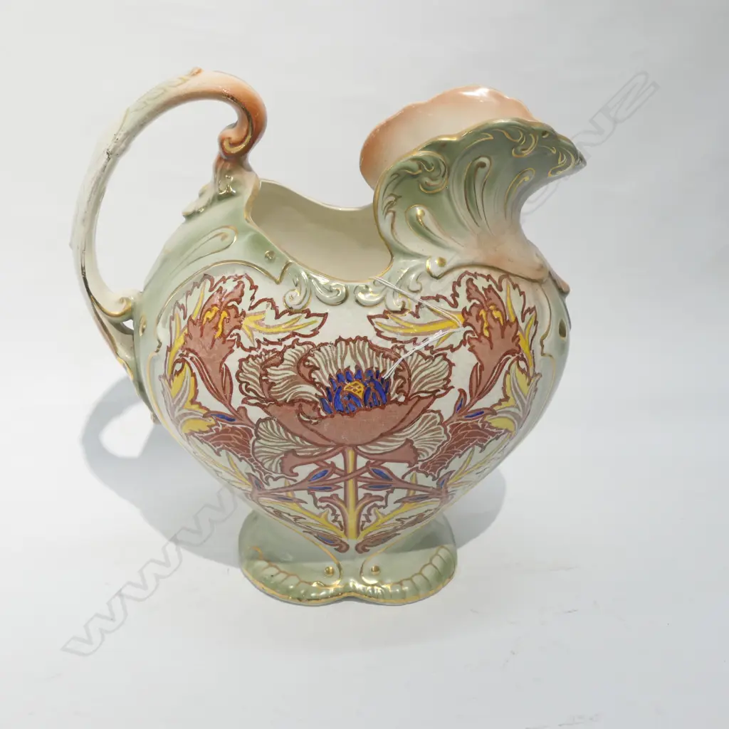 VICTORIAN WASH JUG "STELLA" BURSLEM. ENGLAND . H.290MM Image 1++