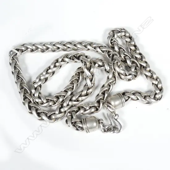 STG SILVER HEAVY CHAIN NECKLACE