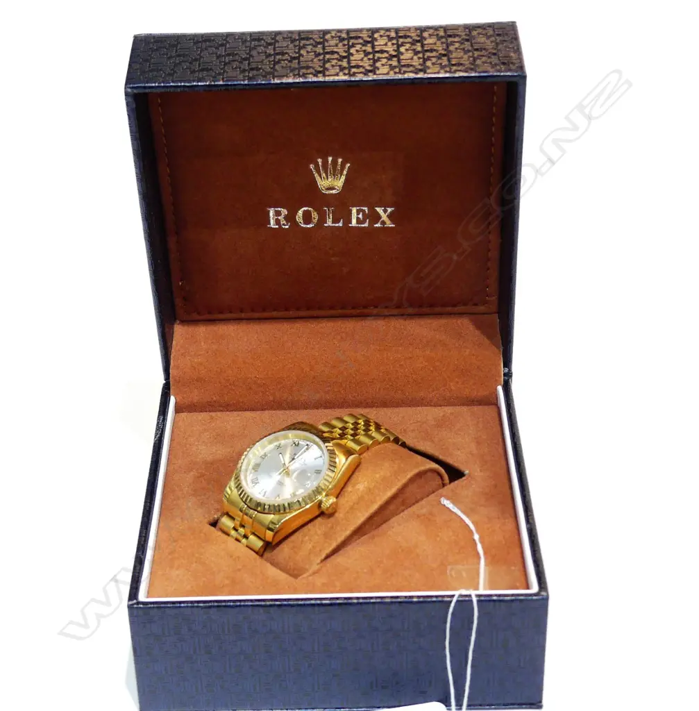 R***X COPY WATCH DATE JUST IN BOX & R***X BAG Image 1++