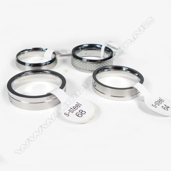 3 BAGS OF S.STEEL WEDDERS, # 2053, 2571, 2565