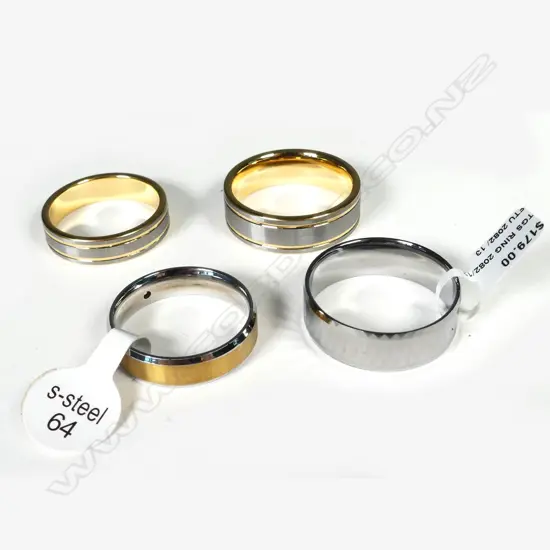 4 BAGS OF WEDDERS, 2 TONED, & S.STEEL, & BLACK, 2082, 2143, 2118, 2133