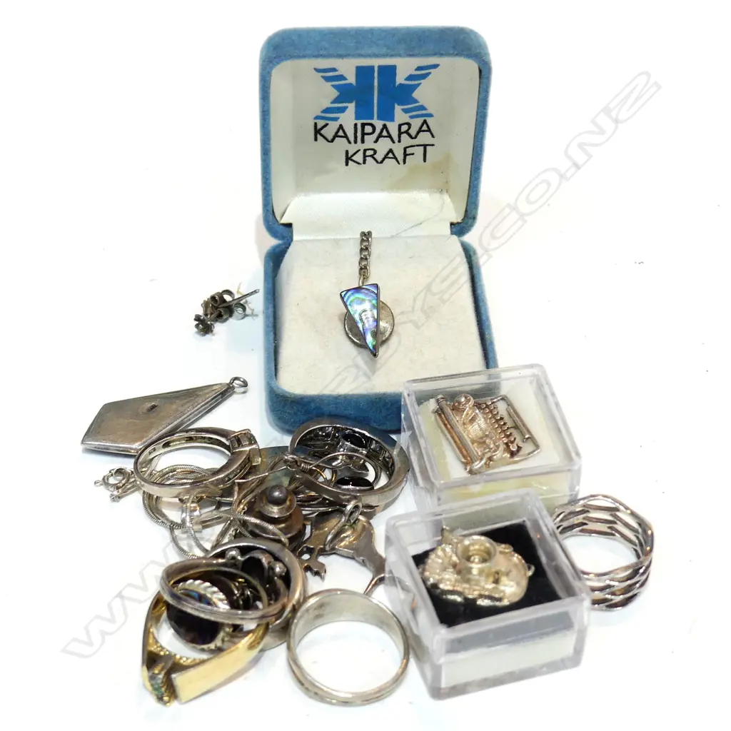 SILVER RINGS, PAUA JEWELLERY/ ETC. Image 1++