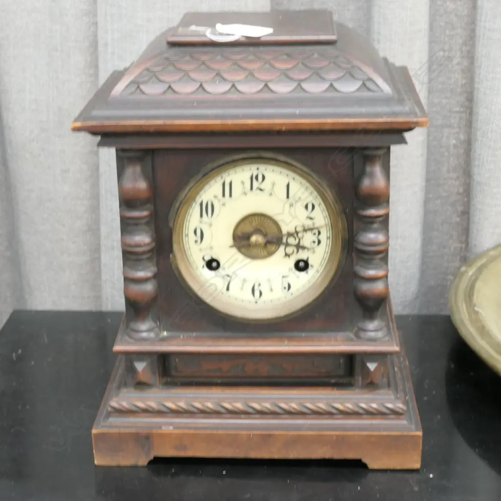 GERMAN MANTLE CLOCK H 450 MM Image 1++
