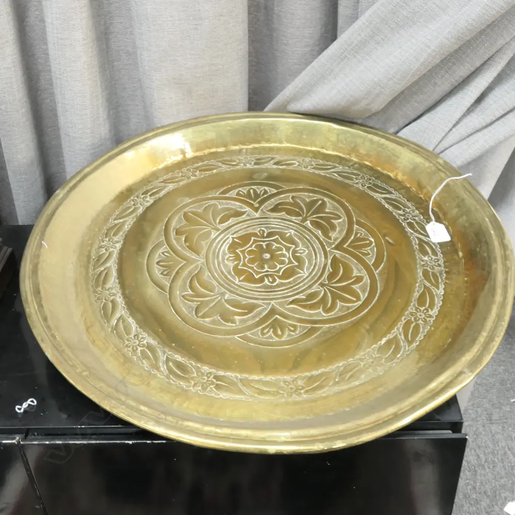 LARGE BRONZE WALL PLAQUE PLATE Image 1++