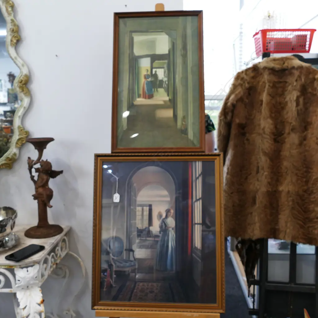 TWO CAMPBELL TAYLOR PRINTS; LARGEST 540MM W X 640MM H Image 1++