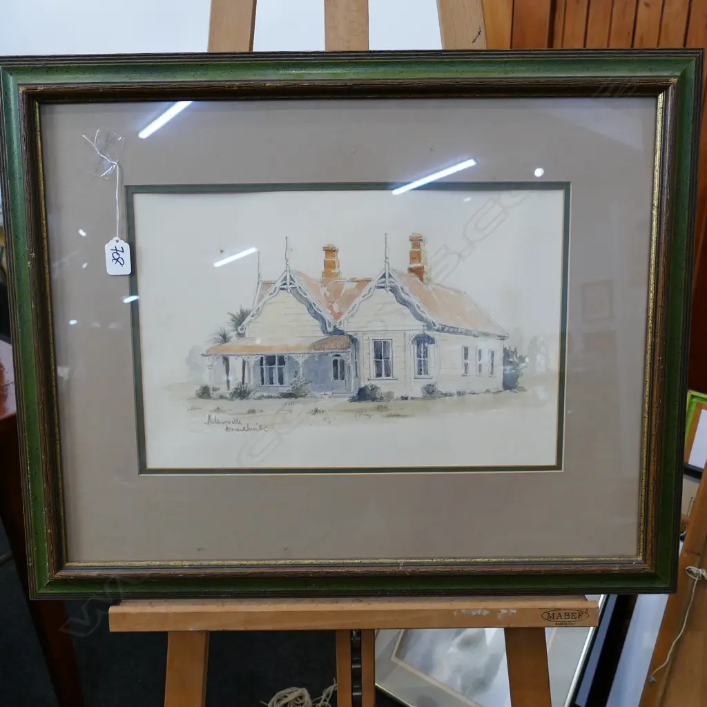 W/COLOUR HELENSVILLE VILLA BY HOWARD SMITH 420 X 280 MM Image 1++