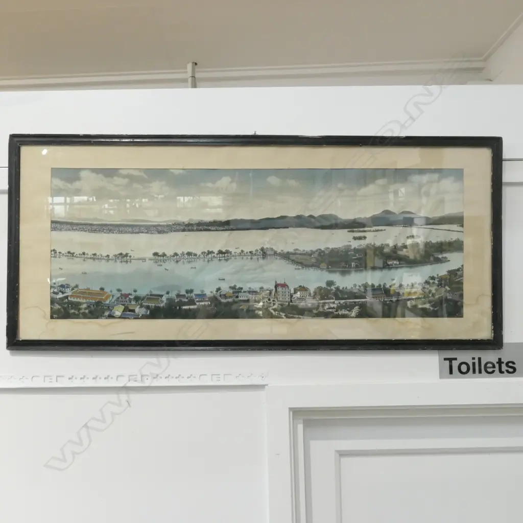 CHINESE EMBROIDERED SILK PICTURE EXTENSIVE VIEW OF BEIJING? Image 1++