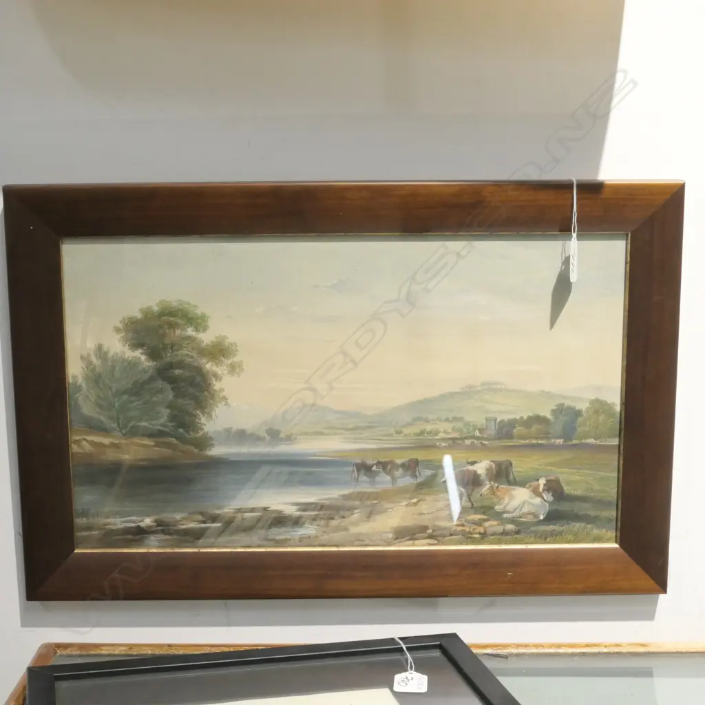 ENGLISH RURAL WATERCOLOUR Image 1++