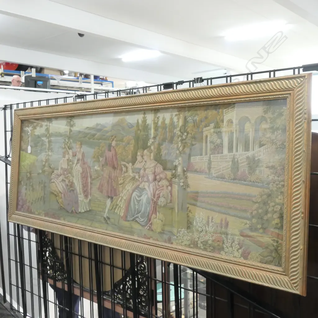 RECTANGULAR FRAMED TAPESTRY L 1600 MM Image 1++