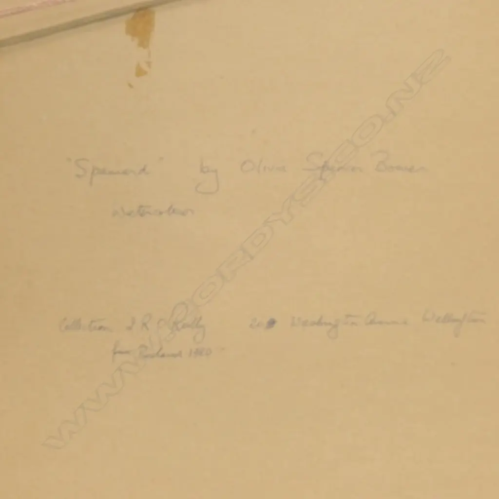 OLIVIA SPENCER BOWER 'SPANIARD' W/C 430 X 300mm Image 1++