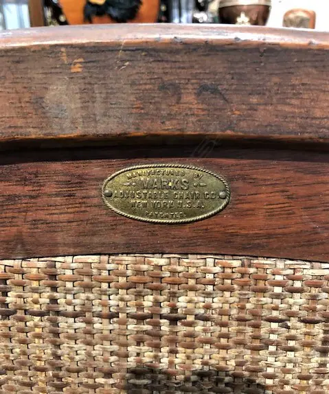 VINTAGE 'MARKS' AMERICAN DECK CHAIR... Image 1++