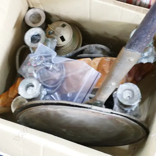 EP CANDELABRA, COPPER PED WARMER AND THAI HILL TRIBE JEWELLERY PIECES