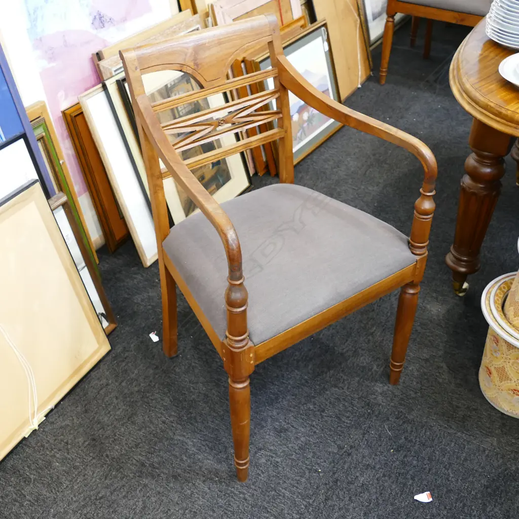 6 REGENCY STYLE CHAIRS H. 860MM Image 1++