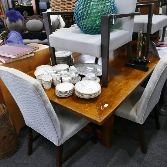 8 HIGH BACK CONTEMPORARY DINING CHAIRS