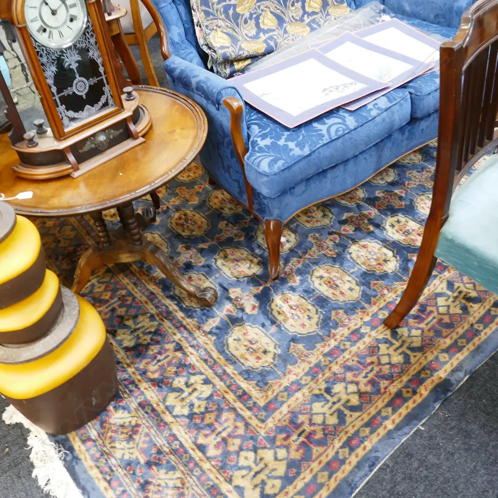 MACHINE KNOTTED PAKISTAN BOKHARA RUG 1830 X 2600MM Image 1++