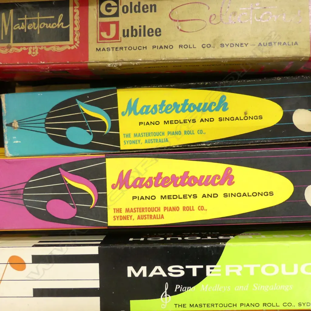 BOX OF PIANO ROLLS Image 1++