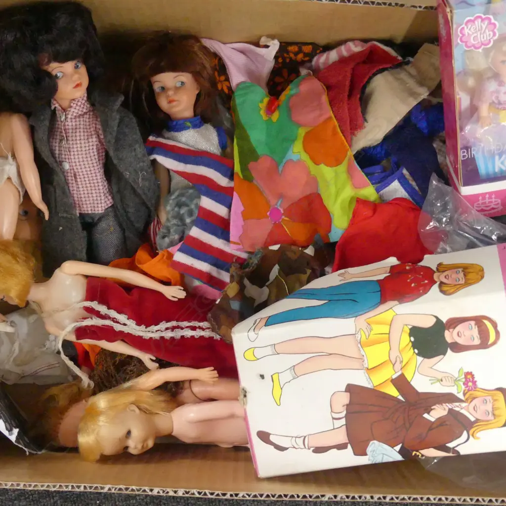 LOT ASST KELLY DOLLS / CLOTHES ETC Image 1++