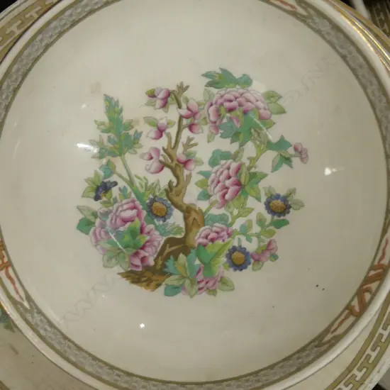 BOX LOT CROWN DECAL 'INDIAN TREE' ETC