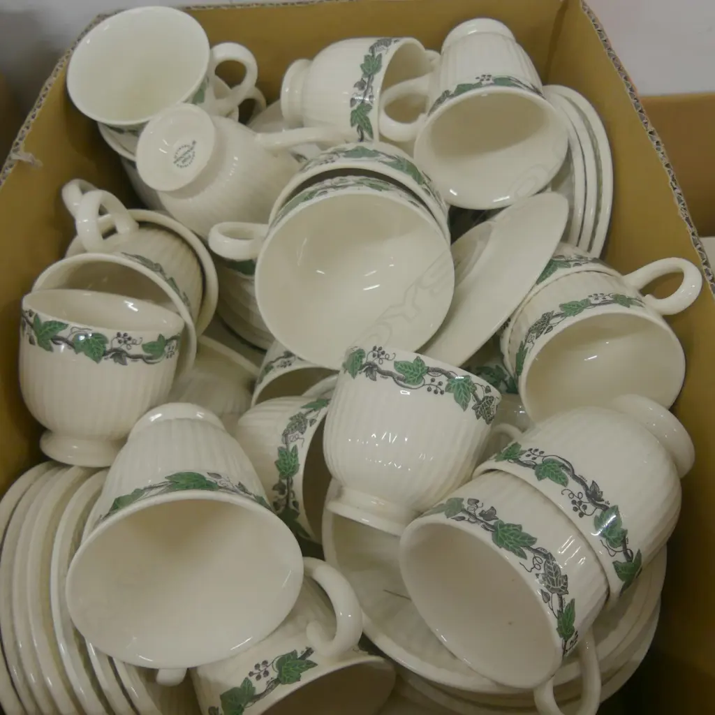 2X BOXES OF WEDGWOOD PART TEA SET  Image 1++