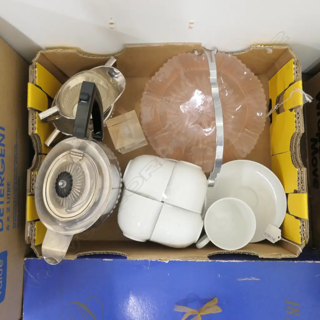 BOX LOT 10 PCE ARZBURG TEA SET ETC Image 1++